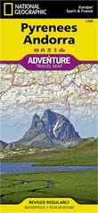Pyrenees Andorra Adventure Travel Map: France, Spain (Sheet Map, Folded)