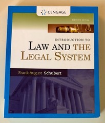 Introduction to Law and the Legal System 11th Edition – Frank Schubert