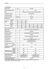 YANMAR 3TNV 4TNV SERIES DIR INJ DIESEL ENGINE SERVICE MANUAL , FOLDOUTS