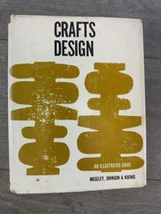 Vintage 1962 Crafts Design Illus Guide Moseley Johnson Koenig Wadsworth HC DJ