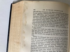 Antique 1915 Of Human Bondage by W. Somerset Maugham Hardcover Book