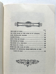 Golfing 1891. The Game of Golf by R. Chambers reprint 2000 by Pryor Publications