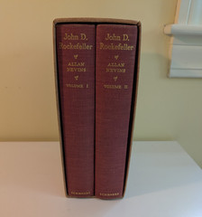 John D. Rockefeller Heroic Age of American Enterprise Vol I & II HC Box Set