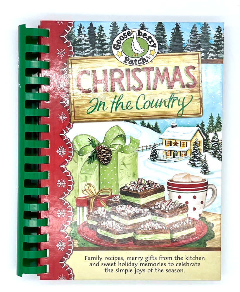 Gooseberry Patch Cookbook Christmas in the Country Recipes 2007- 222 pages