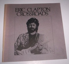 Eric Clapton Anthology Crossroads stapled booklet only 28p lists pics index PBVG