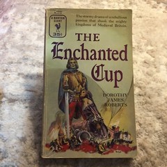 The Enchanted Cup Arthurian Romance Paperback Book by Dorothy James Roberts 1955