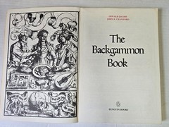 The Backgammon Book 1979 Paperback Edition 10 Inches by 7 Inches