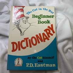 The Cat in the Hat, Beginner Book, Dictionary, P.D. Eastman, 1st Edition (1964)