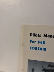 Pilots Manual For F4U Corsair – Reprint – Aviation Publications