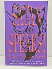 Satan Speaks! by Anton Szandor LaVey (1998, Trade Paperback)