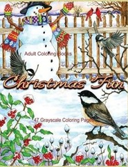 Adult Coloring Books Christmas Fun 47 Grayscale Coloring Pages: Beautiful – GOOD