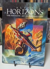 Alien Horizons The Fantastic Art of Bob Eggleton 2000 TPB Sci-Fi Fantasy BX1