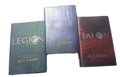 julie kagawa 3 Book Lot Legion Rogue Talson Best Selling Author New York Times