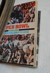 Vintage 1972-73 Dell (Stadia) NFL Football Illustrated Paperback Books Lot of 3