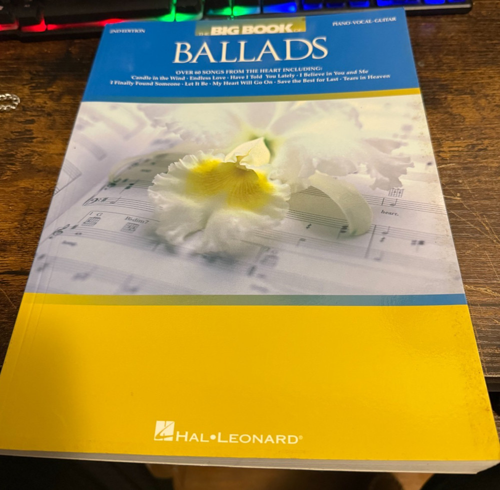 Big Book of Ballads – 2nd Edition, Various Nice free ship