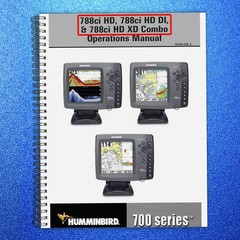 HUMMINBIRD 788ci HD DI 788ci HD XD Combo User Manual , COLOR, TOUGH LOOP BINDING