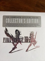 Final Fantasy XIII + XIII-2 Complete Official Guide Collector’s Edition SEALED!
