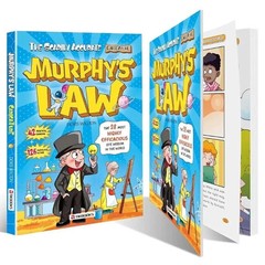 Murphy’s Law Illustrated Book 128 Pages Paperback Fun Learning Kids Gift USA…