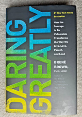 Daring Greatly by Brene Brown Hardcover Book 2012 – Like New