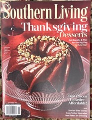 Southern Living Magazine November 2024 Thanksgiving Desserts