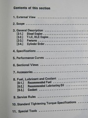 Yanmar Service Manual Industrial Diesel Engine T-(H)LE Series Softcover Book