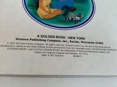 Vintage Golden Books 1990s Lot Of 7 Walt Disney/Tiny Toons Children’s Books