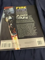 Fire Nitro Rubber And Smoke Signed By Bob McClurg Dragsters Racing Culture
