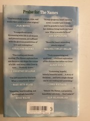 The Names by Knapp Florence -New Hardback with Dustcover -A Read with Jenna Pick
