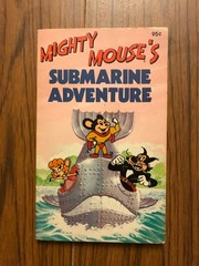 MIGHTY MOUSE’s Submarine Adventure 1981 paperback 96p $0.95 Viacom