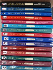 Louis L’Amour 15 Book Lot Paperback The Sacketts Free Ship Western