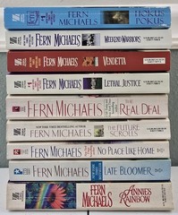 Lot of 9 Fern Michaels Paperback Books Random Mix – Free Shipping