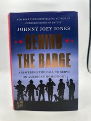 Behind the Badge-Johnny Joey Jones with Signed Bookplate