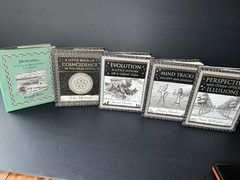 Wooden Books Small Books Big Ideas Mini Hardcover Lot Philosophy Science