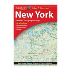 Delorme Atlas & Gazetteer: New York (Paperback or Softback 2018