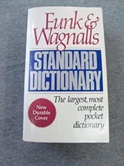Funk and Wagnall’s Standard Dictionary Mass Market Paperbound Pet