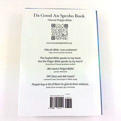 Da Good and Spesho Book Hawaii Pidgin Bible (Revised) Soft Cover Book Brand New