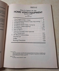 Vintage Home Video Equipment How To Guides Books 1980s Camcorders VCRs VHS Lot