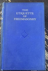 RARE Antique 1909 “The Etiquette of Freemasonry” Handbook, Third Edition