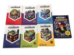 Minecraft Mojang 6 Hardcover Guides Master Builder Softcover 3- First US Edition