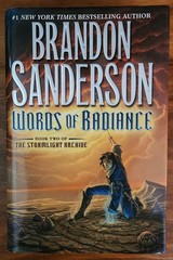 Words Of Radiance by Brandon Sanderson – TOR 2014 1st/1st – Signed and Unread