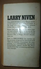 Larry Niven Ringworld 1970 Ballantine 1st print Ellis cover 95c 02046 Hugo good