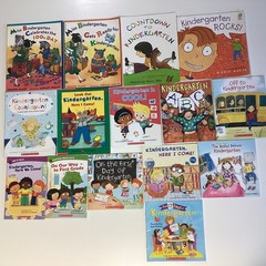 Kindergarten Going to School Ready Children’s Story Teacher 15 Picture Book Lot