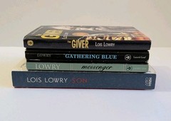 The Giver Quartet 4 Books Messenger Gathering Blue Gossamer The Giver Permabound