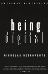 Being Digital Paperback Nicholas Negroponte