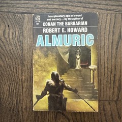 Almuric by Robert E Howard Paperback (ACE 1964) Vintage Hero Fantasy PB