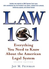 Law 101 by Jay M Feinman