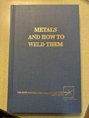 James F. Lincoln Arc Welding Foundation Metals and How to Weld Them HC 2nd 1962
