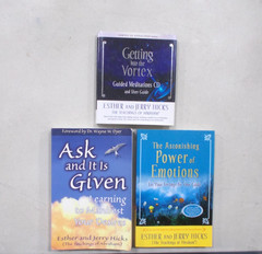 3 ESTHER JERRY HICKS # MIXED HC W/DJ TRADE PB VORTEX POWER OF EMOTIONS ASK GIVEN