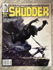 SHUDDER MAGAZINE Issue 26 FEB 2026 FRANK FRAZETTA COVER