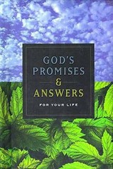 God’s Promises And Answers For Your Life – Hardcover – VERY GOOD